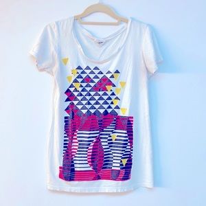 Mociun Screenprint Organic cotton Tee Size Medium